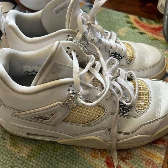 Air Jordan retro 4 pure money size: 12 no box As-is - Picture 3 of 8